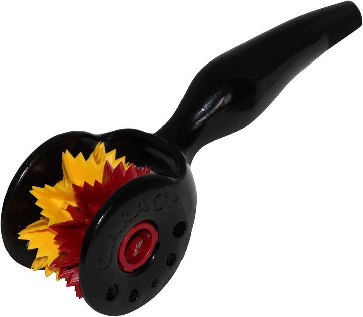 CARACT, originelles Grillzubehör zum einschneiden für Grill- und Bratwürste Schwarz-Rot-Gold Deutsch