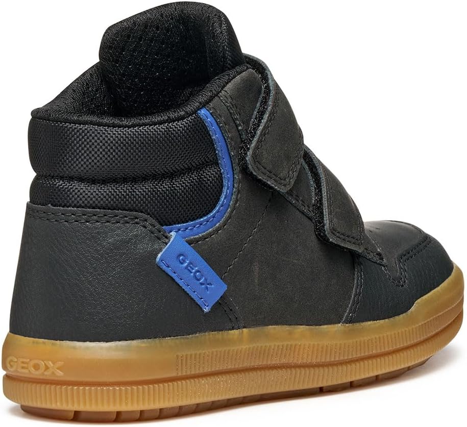 Geox Jungen J Arzach BoySneaker 24 EU Black Royal, 24 EU Black Royal