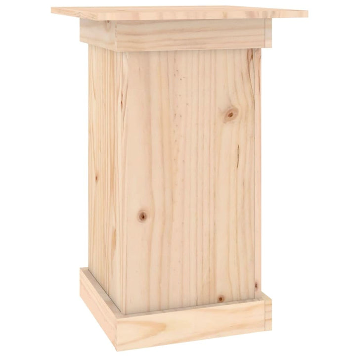 vidaXL Blumenständer, Pflanzenständer für Balkon Flur Terrasse, Blumensäule mit Holzrahmen, Pflanzen