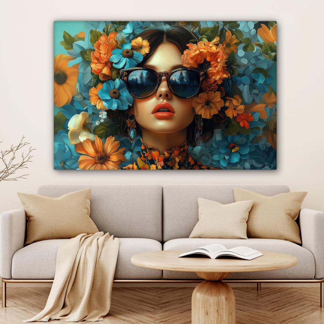 MuchoWow© Leinwandbild Gross 120x80 cm XXL Dekoration Wohnzimmer Bilder Pictures Wall Decoration Liv