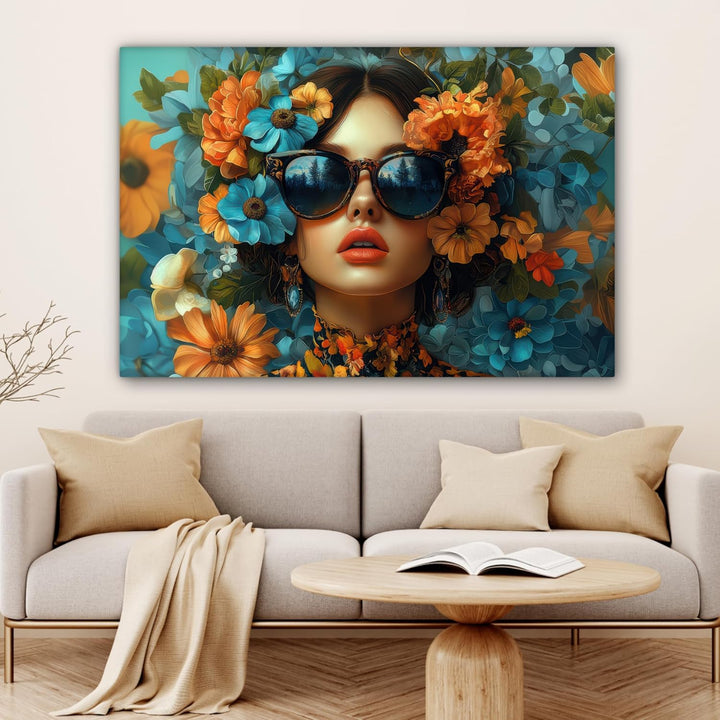 MuchoWow© Leinwandbild Gross 120x80 cm XXL Dekoration Wohnzimmer Bilder Pictures Wall Decoration Liv