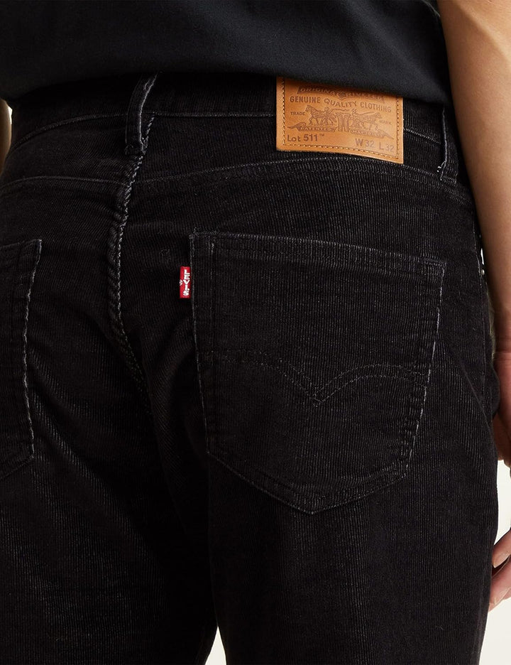 Levi's Herren 511 Slim Jeans 28W / 32L Black Agate, 28W / 32L Black Agate