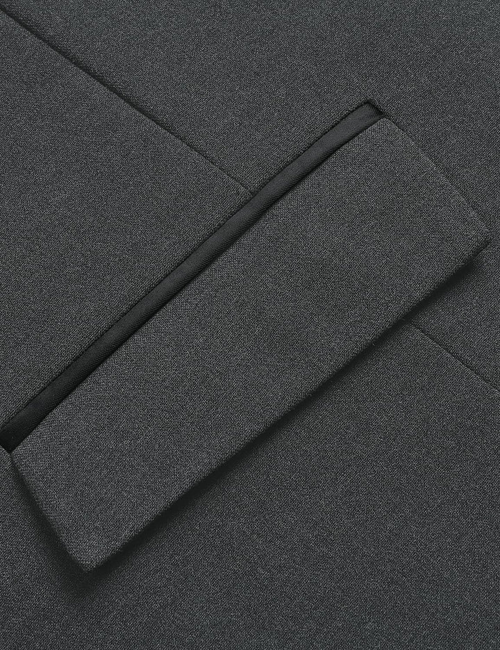 HISDERN Anzugweste für Herren Elegant Hochzeit Weste Klassische Einfarbig Casual Businessweste Forme
