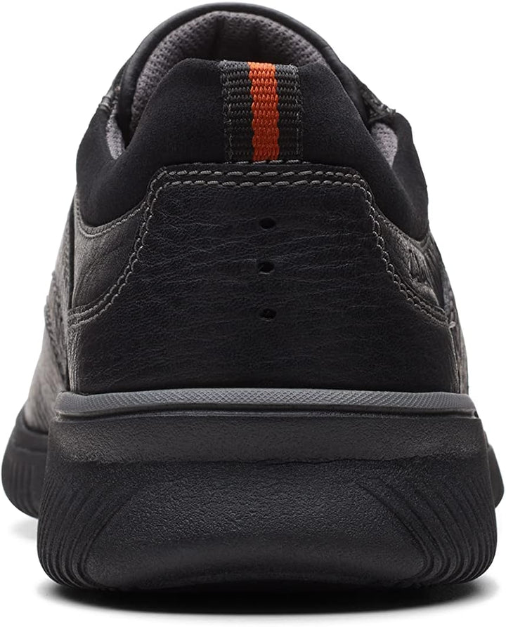 Clarks Herren Donaway Edge Oxford 41.5 EU Black Leather, 41.5 EU Black Leather