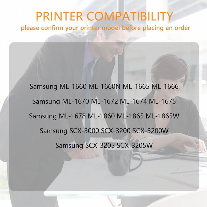 ZOOMTEC MLT-D1042S D1042S Tonerkartuschen Kompatibel mit Drucker Samsung ML-1660 ML-1660N ML-1665 ML