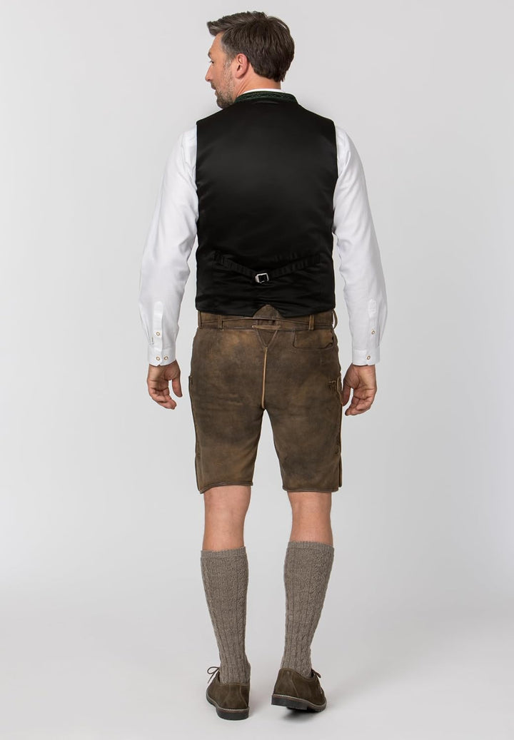 Stockerpoint Herren Trachtenweste Calzado 46 Grün (Tanne), 46 Grün (Tanne)