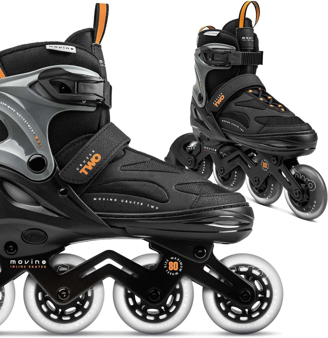 Movino Inline Skates Cruzer Two Rollschuhe Kinder Mädchen Jungen Inliner Rollerskates Fitness Sport