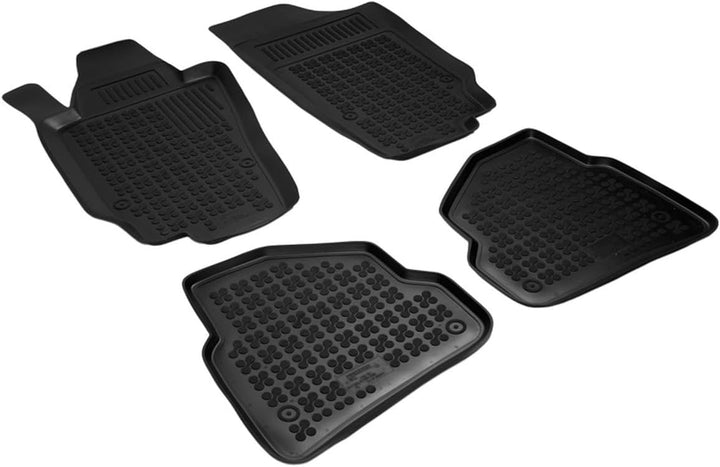 Hohe Gummi Fussmatten passend für Seat Ibiza ab 6/2008-5/2017 (6J)/Seat Ibiza ST ab 2010-2016 AZUGA