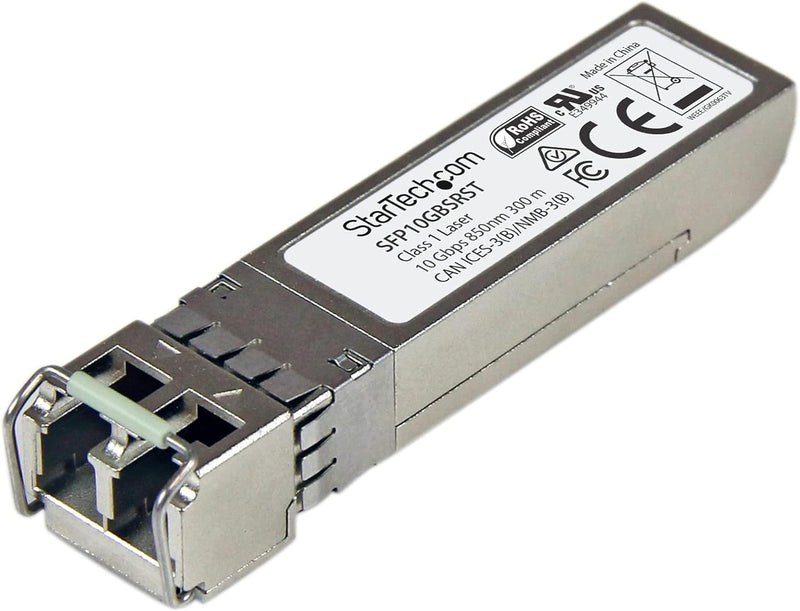 StarTech.com MSA konformes 10 Gigabit Glasfaser SFP+ Transceiver Modul - 10GBASE-SR - MM LC - 300 m