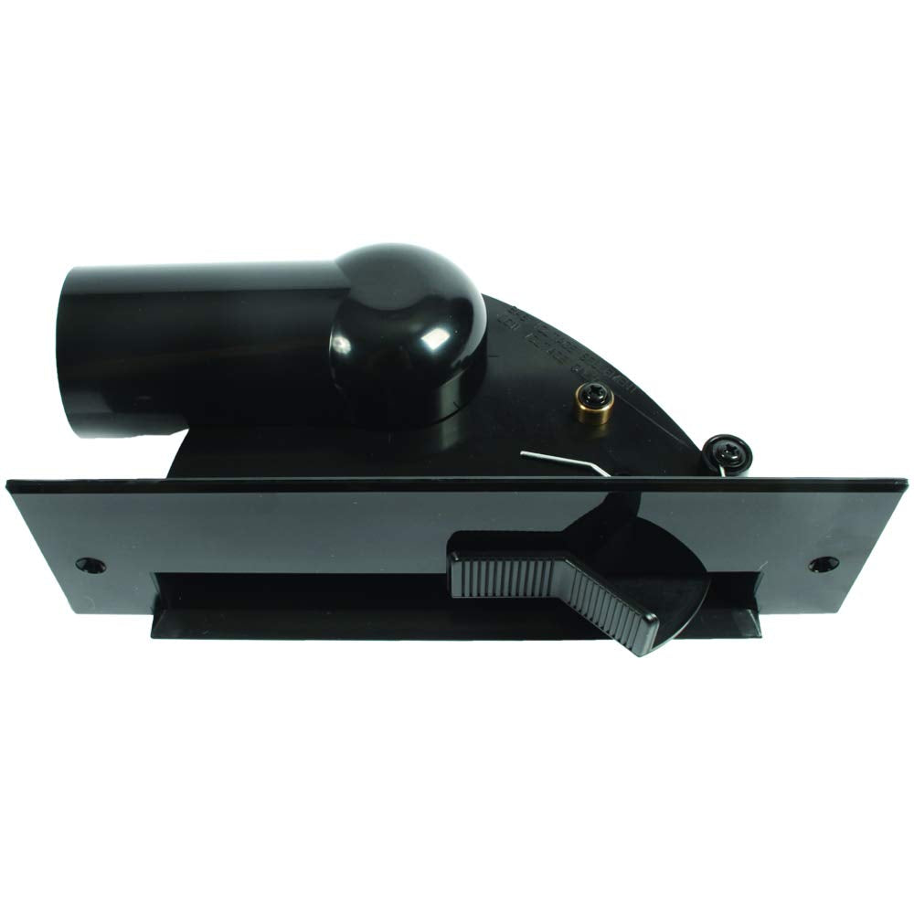 Cen-Tec Systems 40124 Automatischer Kehrschaufel für Zentralstaubsauger, schwarz, Schwarz