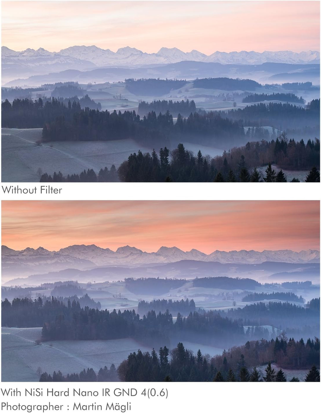 NiSi Graduated ND Filter 75x100mm Hard GND4 (0.6 / 2stop) Hard Grad-ND Hard GND4, Hard Grad-ND Hard