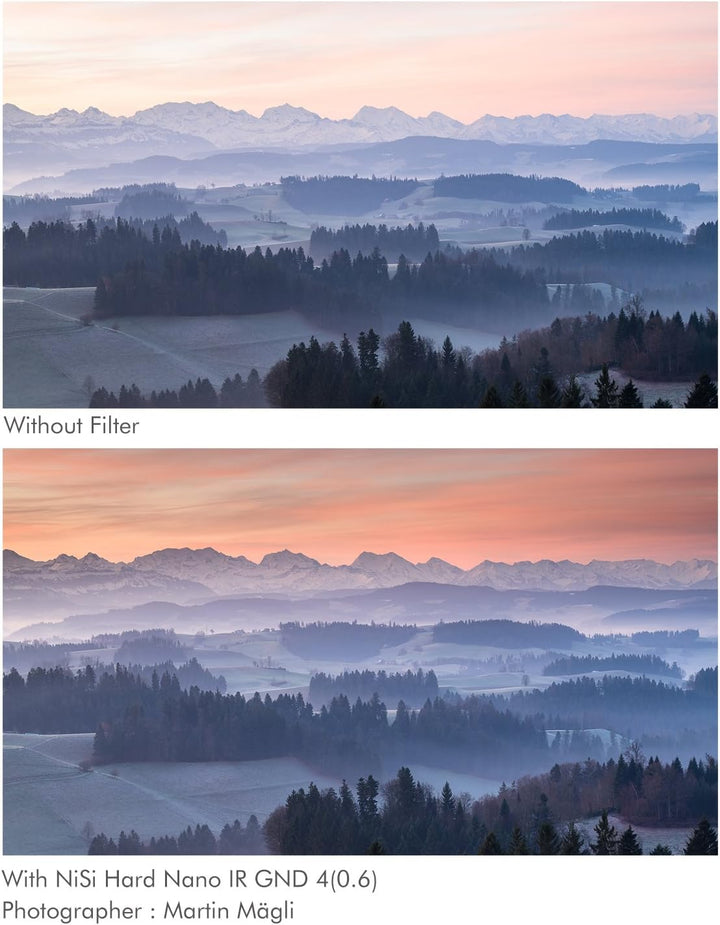 NiSi Graduated ND Filter 75x100mm Hard GND4 (0.6 / 2stop) Hard Grad-ND Hard GND4, Hard Grad-ND Hard