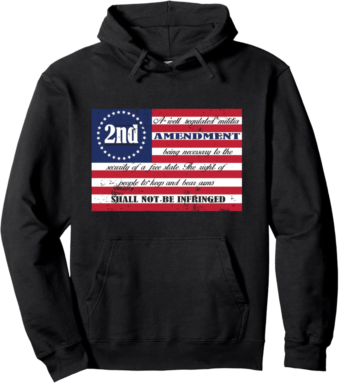 2nd Amendment Shall Not Be Infringed Gun Owner Pullover Hoodie