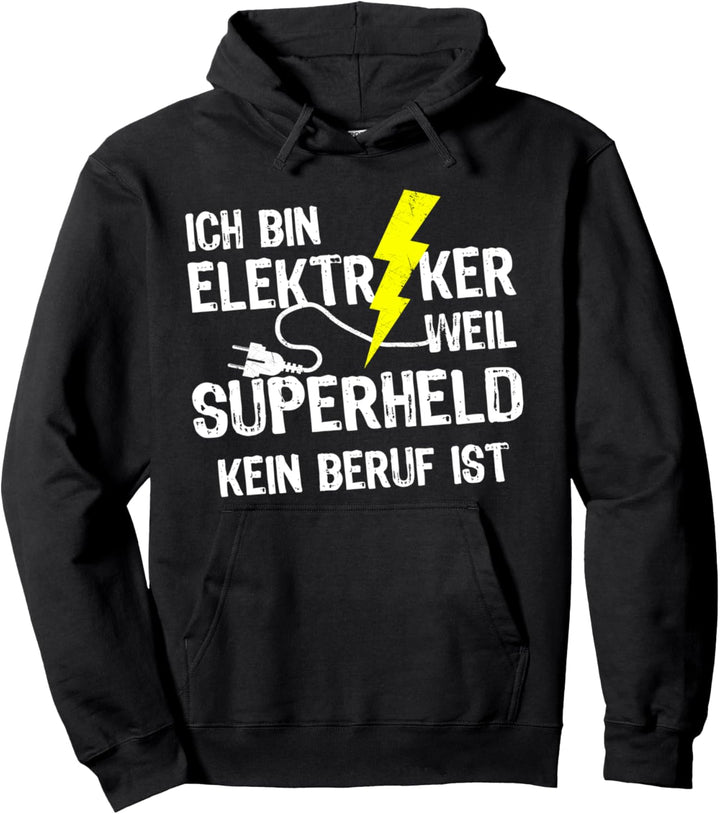 Elektriker Meister Handwerker Design Lustig Spruch Geschenk Pullover Hoodie