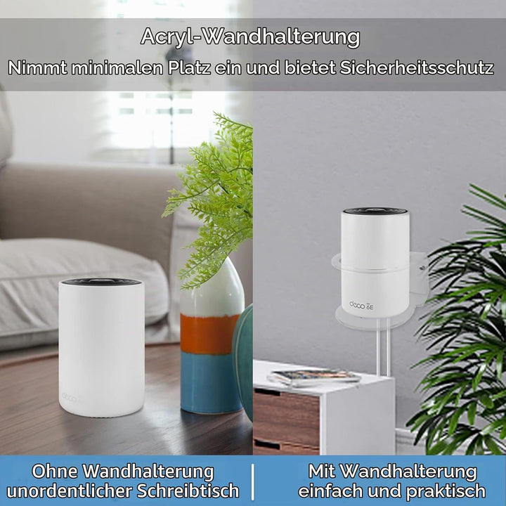 HOLACA Wandhalterung Halterung Kompatibel mit TP-Link Deco XE75, Deco XE75 Pro, Deco XE75 AXE5400, D