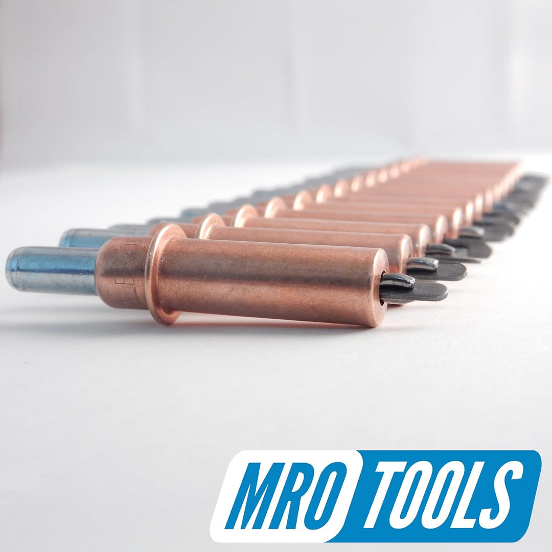 Cleco K1S100-1/8 Metall-Blechverschlüsse + Cleco Zange mit Tragetasche, 100 Stück