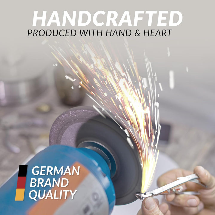 marQus Nagelset Herren und Damen 5 teilig - Maniküreset für Damen & Herren, Nageletui aus echtem Led