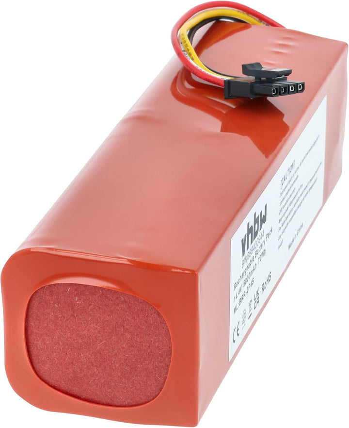 vhbw Akku kompatibel mit Xiaomi Roborock S4 MAX S4E52-00, Q Revo QR52-00, S4 MAX S4E52-00 Rubys-L Sa