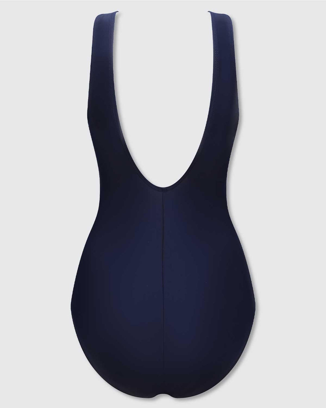 TcIFE Damen Badeanzug One Piece Schwimmanzug Einteiler Figurformend Bauchweg tiefer U-Rücken Bademod