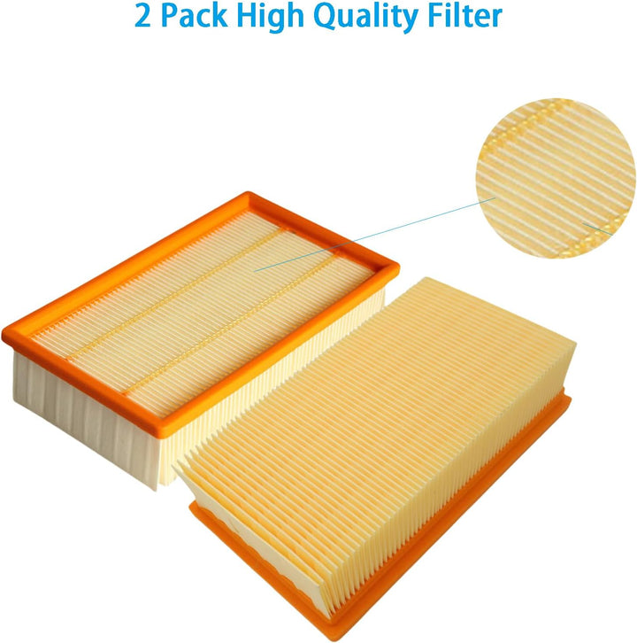 Beutel Filter Ersatzteile für Kärcher NT 30/1 Ap Te L NT 30/1 Ap L NT 30/1 Tact L NT 30/1 Tact Te L