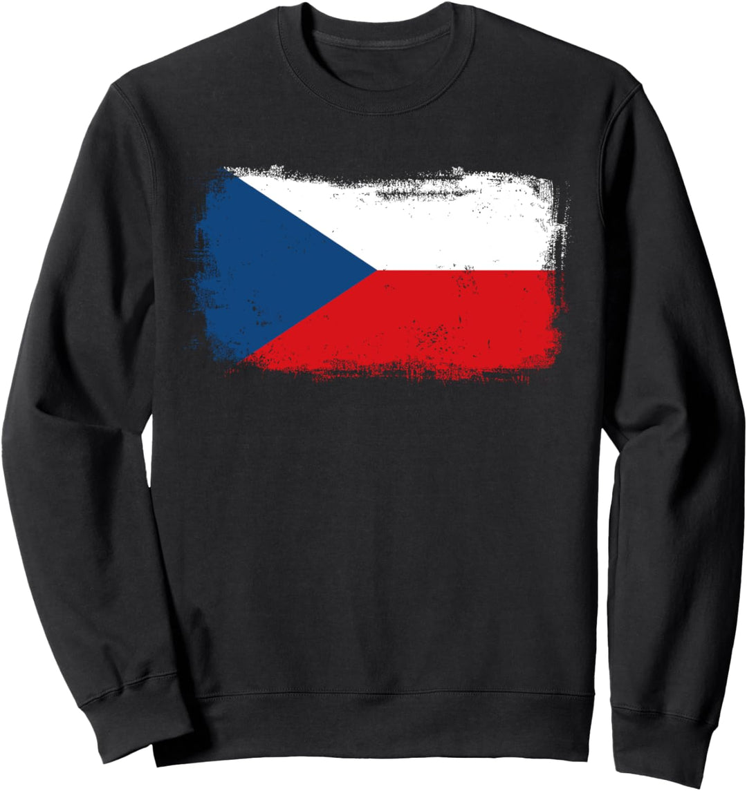 Nationalflagge der Tschechischen Republik Sweatshirt