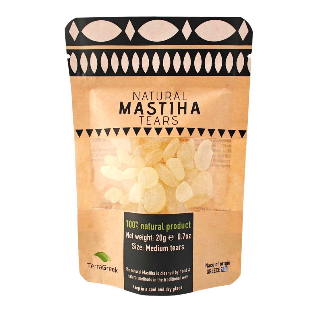 Chios Mastic Mastix erzeugt von Mastixerzeugern (20gr mittelgrosse Tränen)
