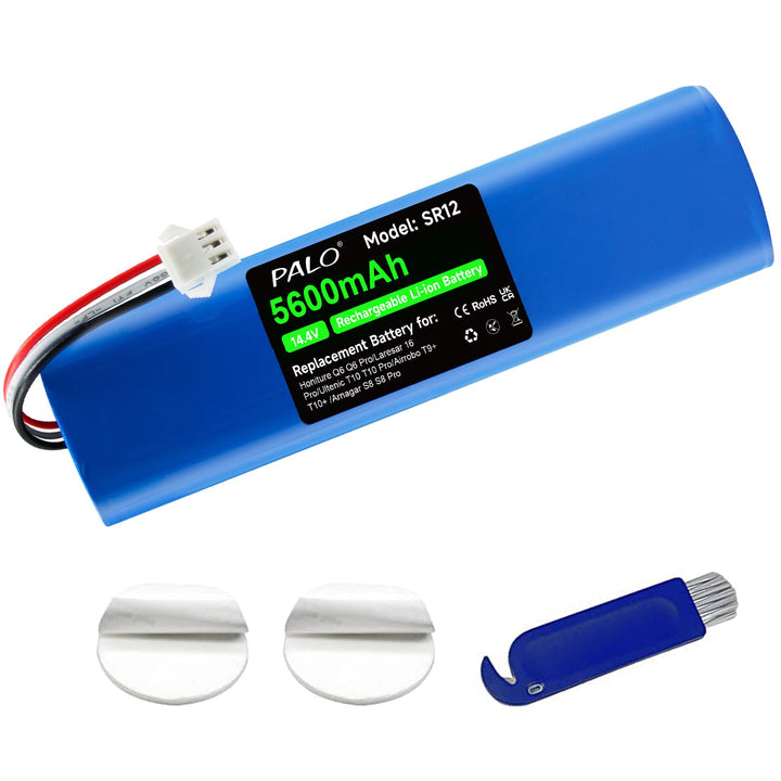 5600mAh Ersatzakku für Honiture q6 q6 Pro q6 Se,Laresar l6 Pro,Airrobo T20+ T9+ T10+, Ultenic T10 T1