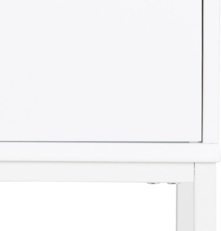 AC Design Furniture Mariela Nachttisch, MDF, weiss, L: 30 x W: 40 x H: 61.5 cm, Weiss