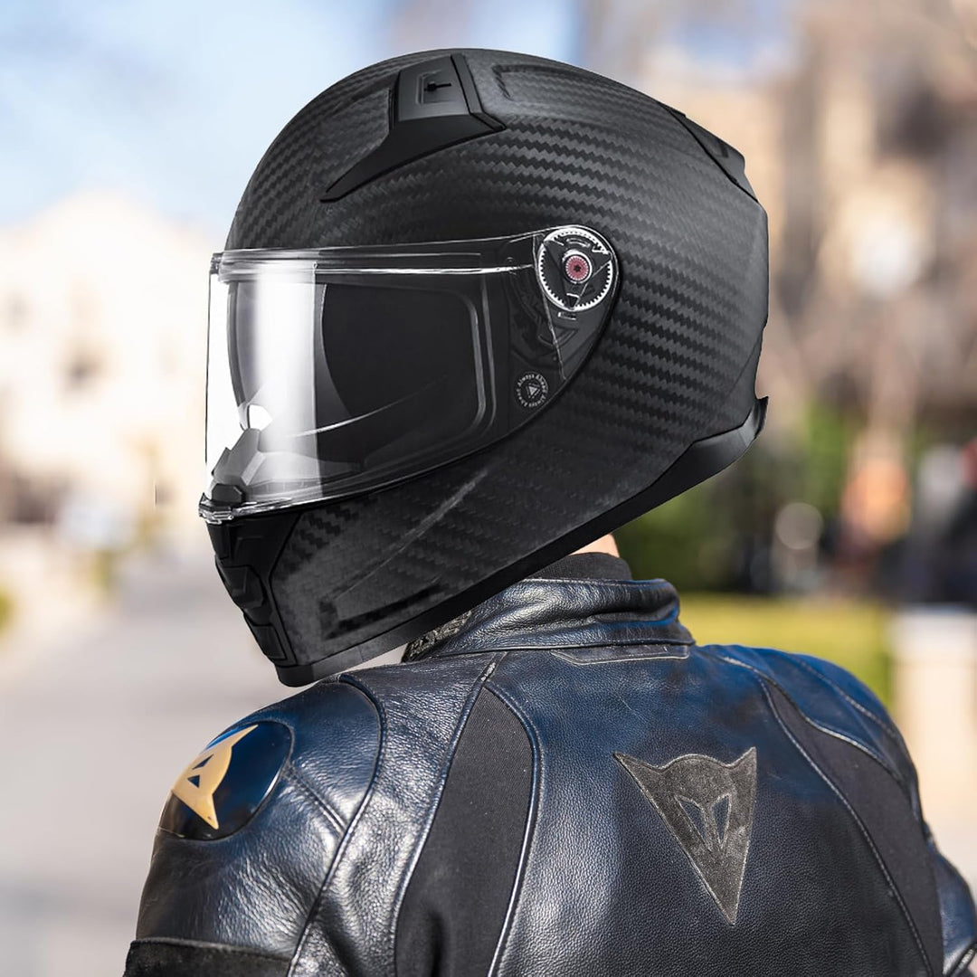 VCOROS Motorradhelm Visier,Motorrad Windschutz Helm Objektiv Visier,Helmvisier für FF811/VECTOR II/C
