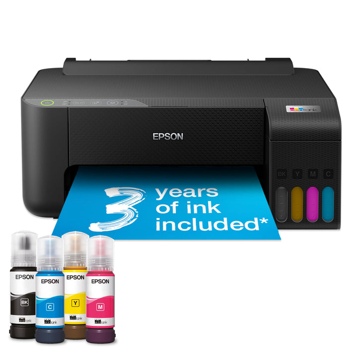 Epson EcoTank ET-1810 A4 WLAN-Tintentank-Drucker mit Einzelfunktion, bis zu 3 Jahre Tinte im Lieferu