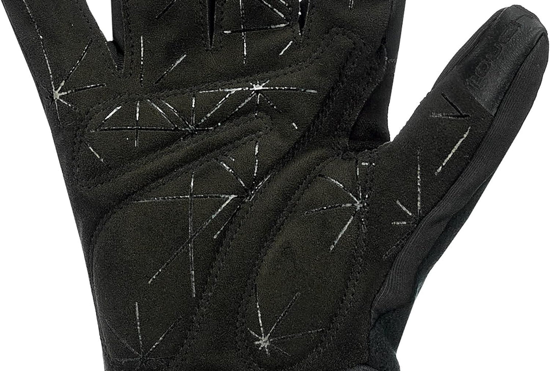 Roeckl Waldau Damen Winter Fahrrad Handschuhe lang schwarz/grün 2023 7.5, 7.5