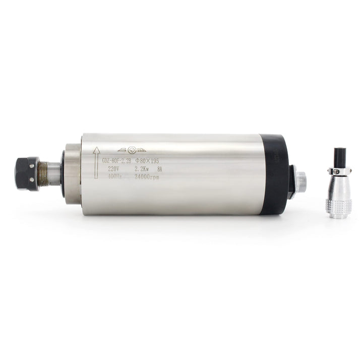 RATTMMOTOR 2.2kw Luftgekühlter Spindelmotor 220V Luftkühlung Frässpindel CNC Spindel Motor 4000rpm E