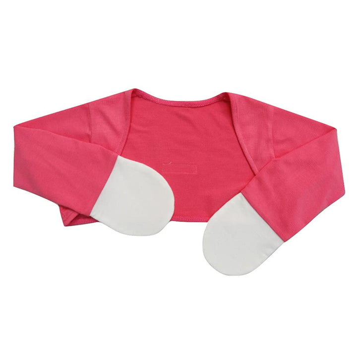Edenswear Fäustlinge mit Zink für Kinder mit Ekzemen Fuchsia Rot 9 Monate, Fuchsia Rot 9 Monate