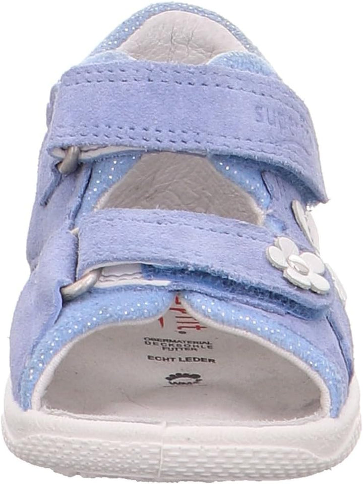 Superfit Baby - Mädchen Polly Sandalen 18 EU Hellblau 8500, 18 EU Hellblau 8500