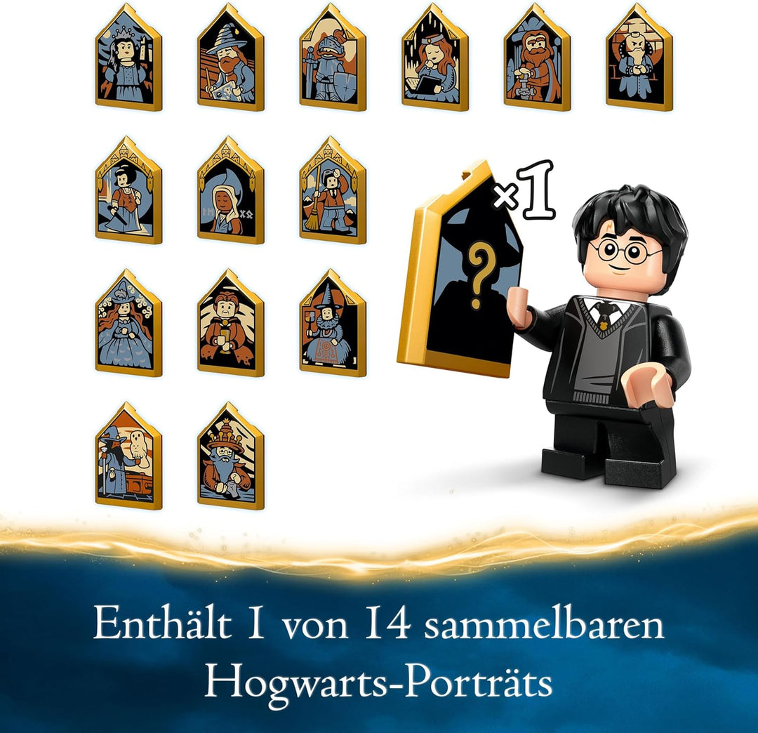 LEGO Harry Potter Eulerei auf Schloss Hogwarts, Abenteuer-Set mit Spielzeug-Tieren und 3 Mini-Figure
