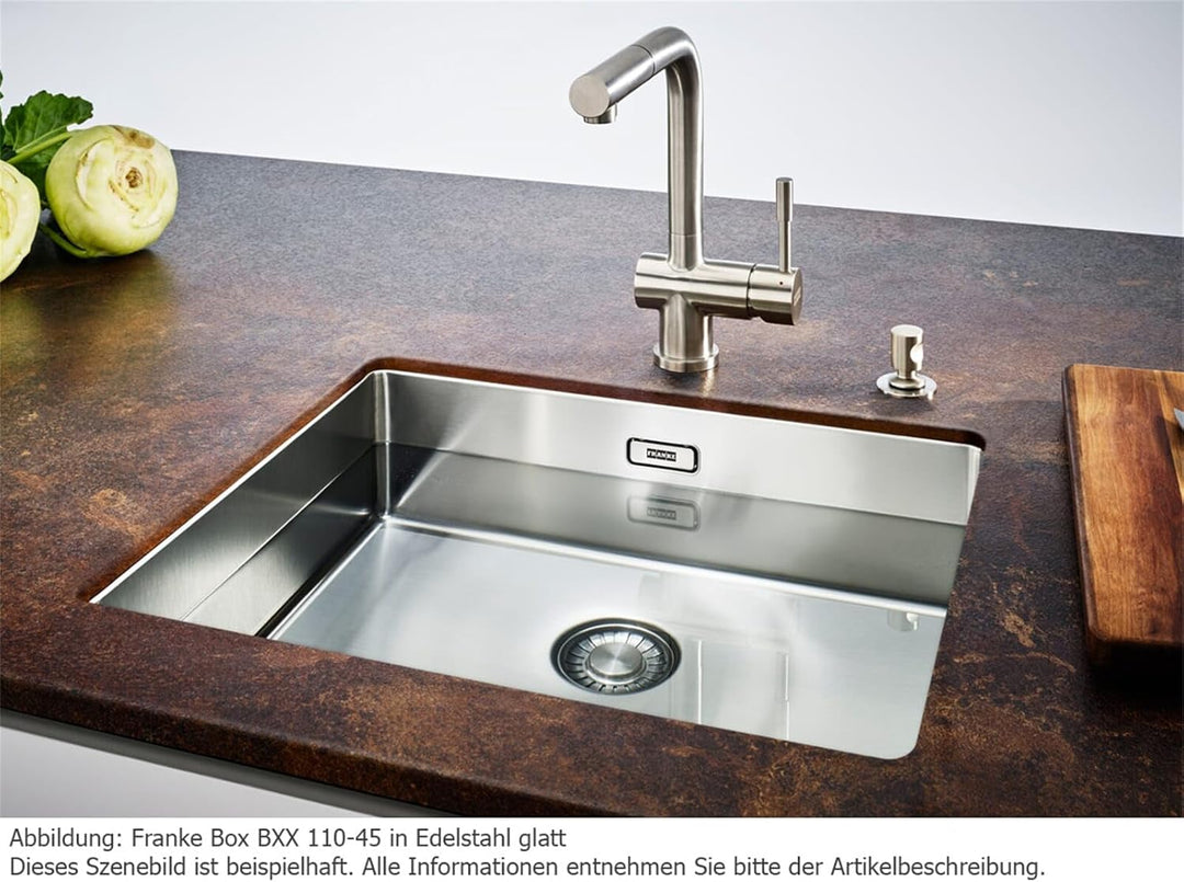 Franke Box BXX 110-45 Edelstahlspüle glatt - 122.0375.258 Unterbau