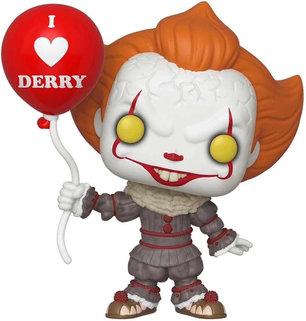 Funko Pop! Movies: IT: Chapter 2- Pennywise mit Balloon - IT Chapter Two - Vinyl-Sammelfigur - Gesch