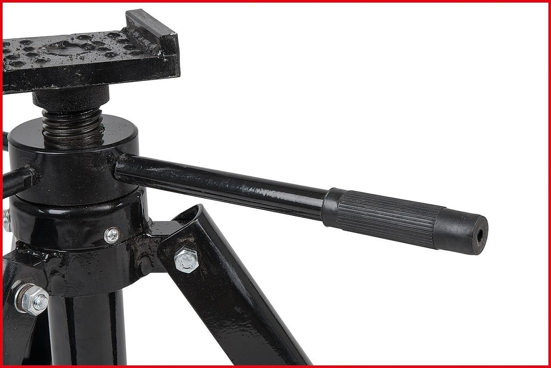 KS Tools 160.0441 Stahl-Spindel-Unterstellbock, 12t, 456-710mm