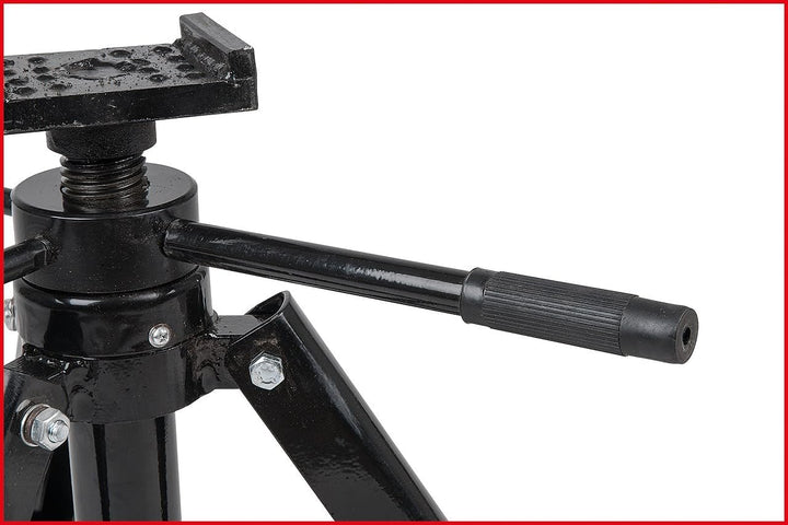 KS Tools 160.0441 Stahl-Spindel-Unterstellbock, 12t, 456-710mm