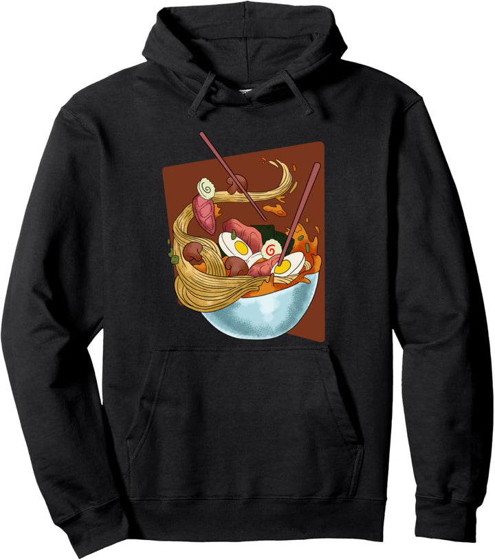 Ramen Nudeln Pullover Hoodie