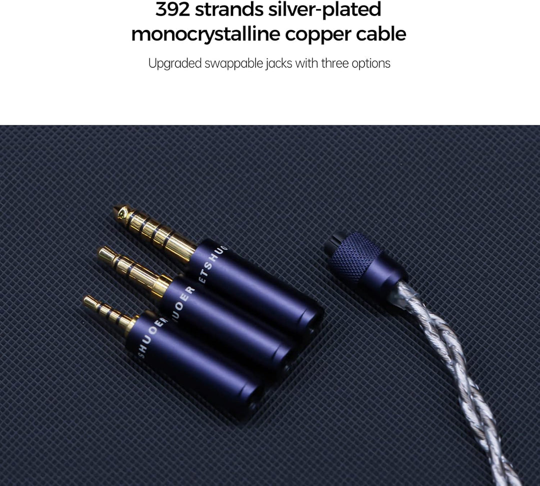 Letshuoer S12 Pro In-Ear-Kopfhörer, 14,8 mm, Planar, magnetischer Treiber, kabelgebunden, HiFi-Kopfh