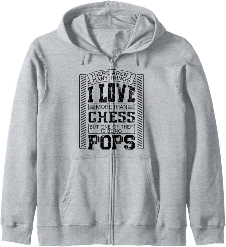 There Aren't Many Things More Than Chess Retro Pop Pops Gift Kapuzenjacke