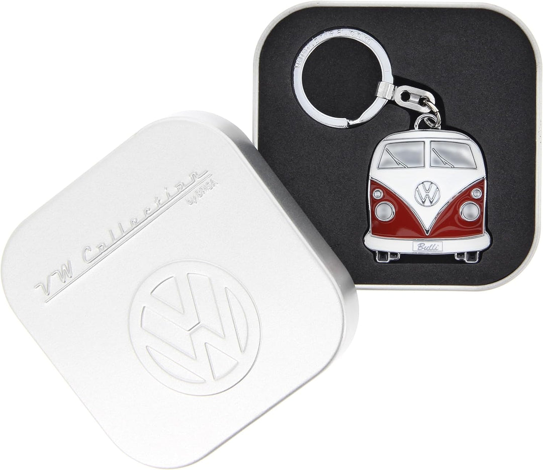 BRISA VW Collection - Volkswagen Emaillierter Metall Schlüssel-Anhänger-Ring Schlüsselbund-Accessoir