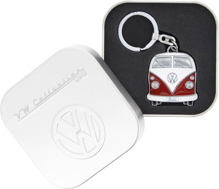 BRISA VW Collection - Volkswagen Emaillierter Metall Schlüssel-Anhänger-Ring Schlüsselbund-Accessoir