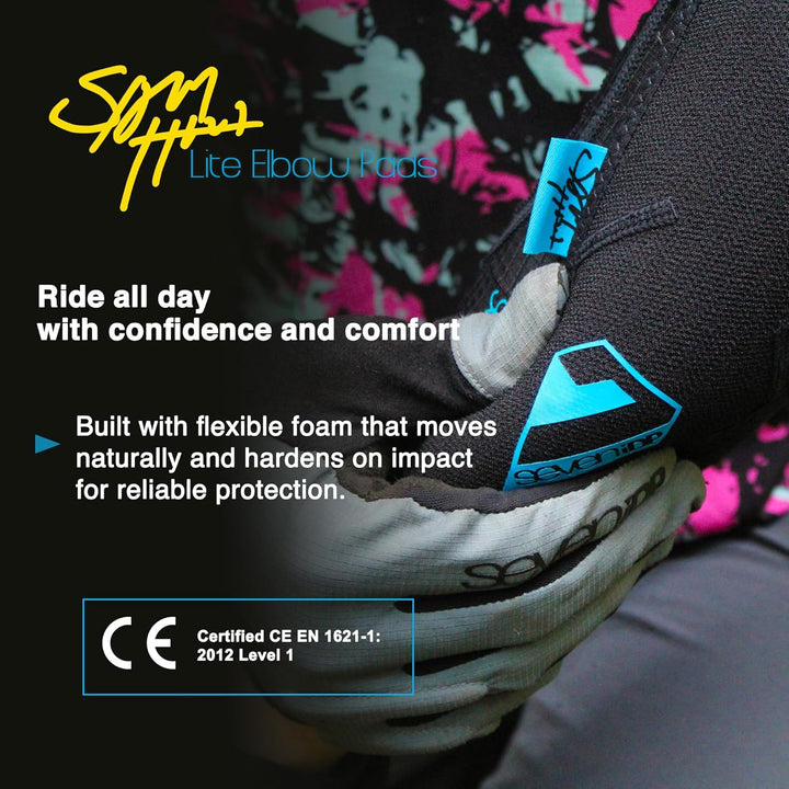 7iDP Sam Hill Lite Elbow Pads, M