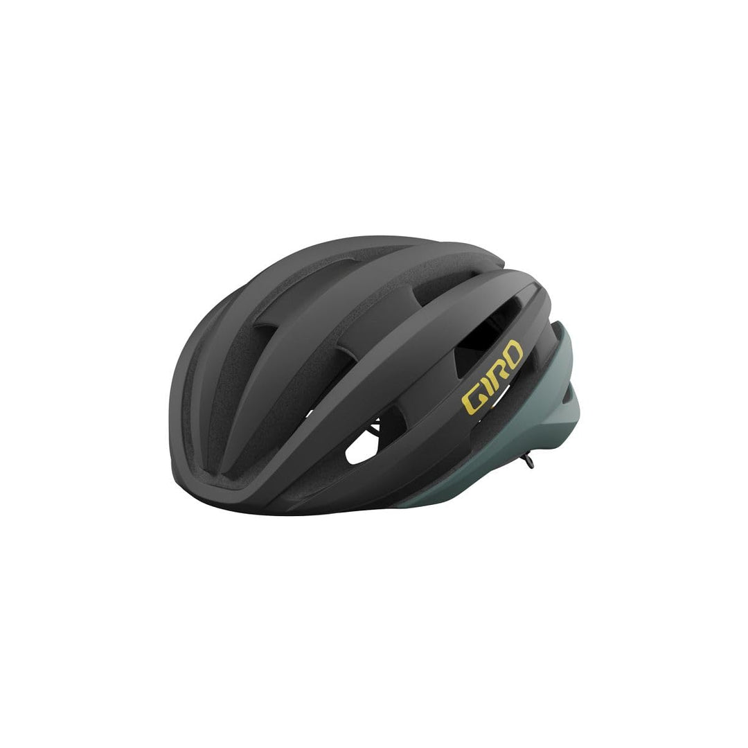 Giro Synthe MIPS II Rennrad Fahrrad Helm schwarz/grün 2021 S (51-55cm), S (51-55cm)