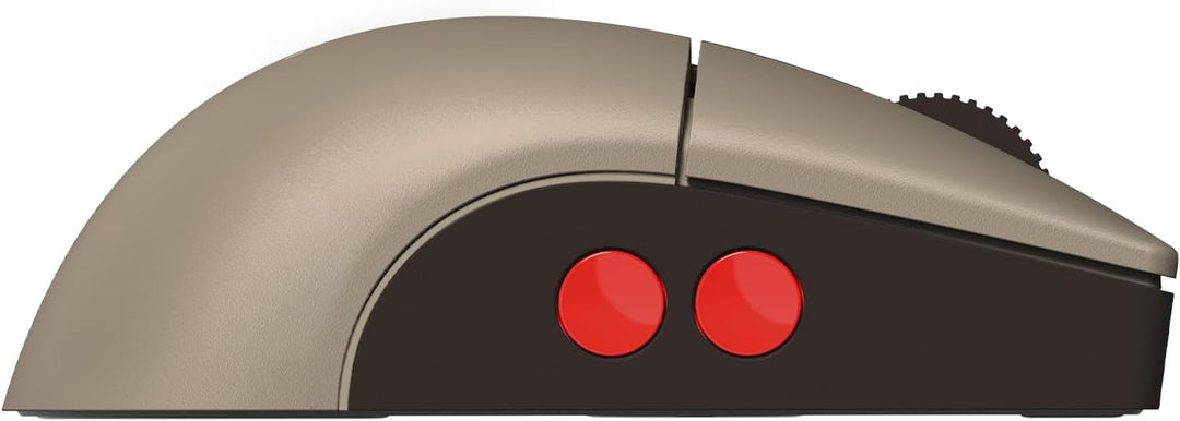 8BitDo Retro R8 Mouse with Charging Dock, PAW 3395 Optical Sensor DPI 26,000, Wireless Mouse with 4K