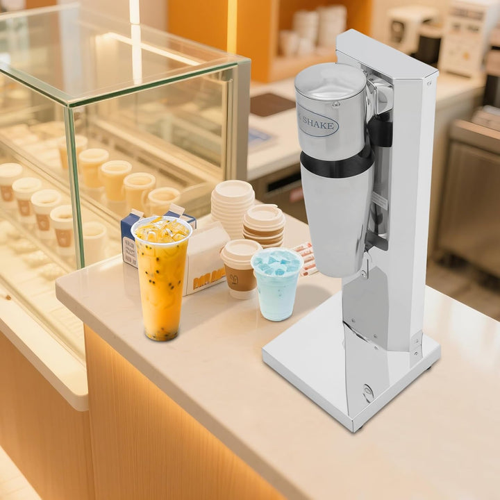 180W Milchshake Maschine 650ml Elektrischer Standmixer für Smoothies, Cocktails, Milchshakes Getränk