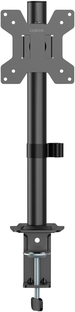 LogiLink Monitor Tischhalterung für 17–32" Bildschirme, 10 kg max., Armlänge 376 mm, VESA 75x75/100x