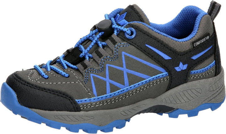 Lico Unisex Kinder Griffin Low 37 EU Grau Schwarz Blau, 37 EU Grau Schwarz Blau